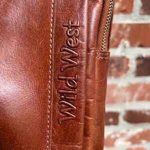 Wild West Brown Leather SlingBag